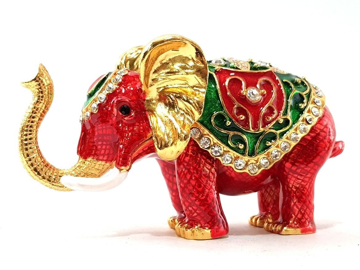 Taşlı Fil Biblo Kutu