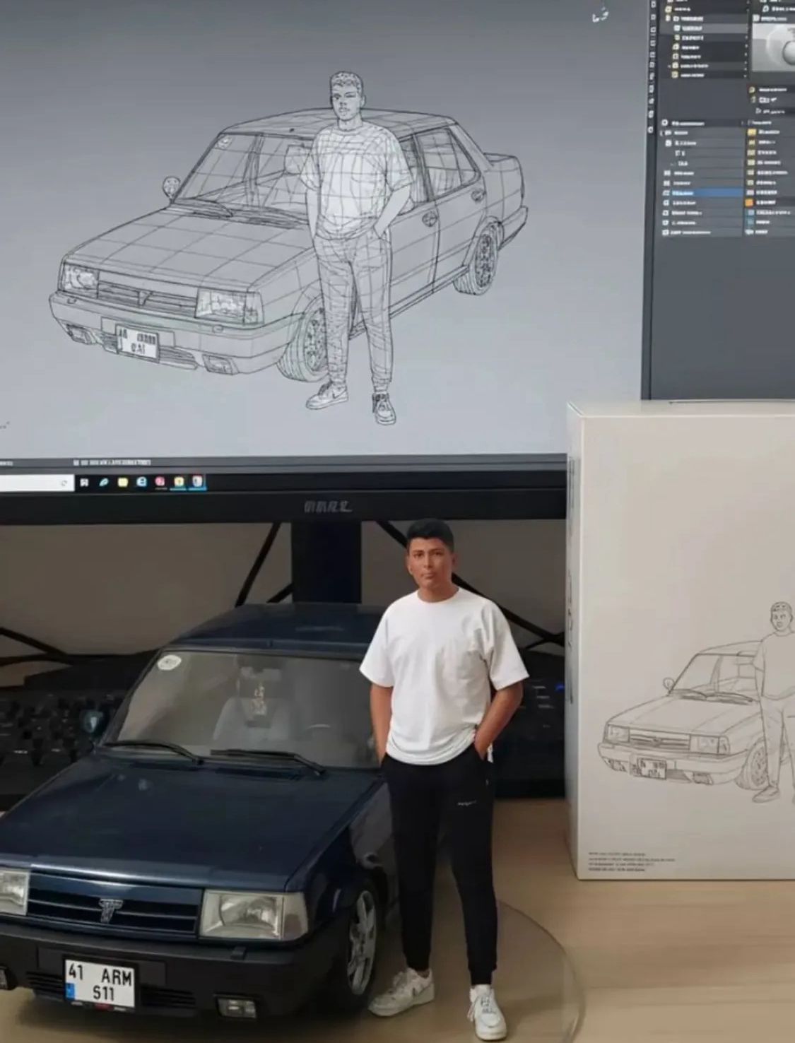 3D Kendin Tasarla - Araç - Taşıt